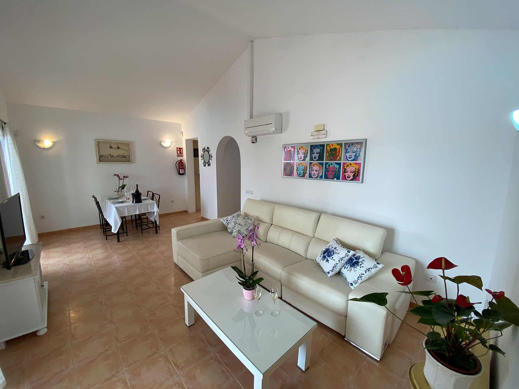 Lounge and dining area